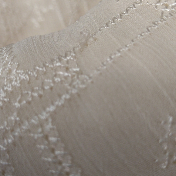 Tularosa Medium Cream Needle Point Midi Skirt - Picture 17 of 17